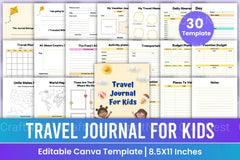 Travel Adventures for Kids - CraftNest - Digital Crafting and Art