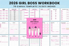 Girl Boss Workbook: Empower Your Journey - CraftNest - Digital Crafting and Art