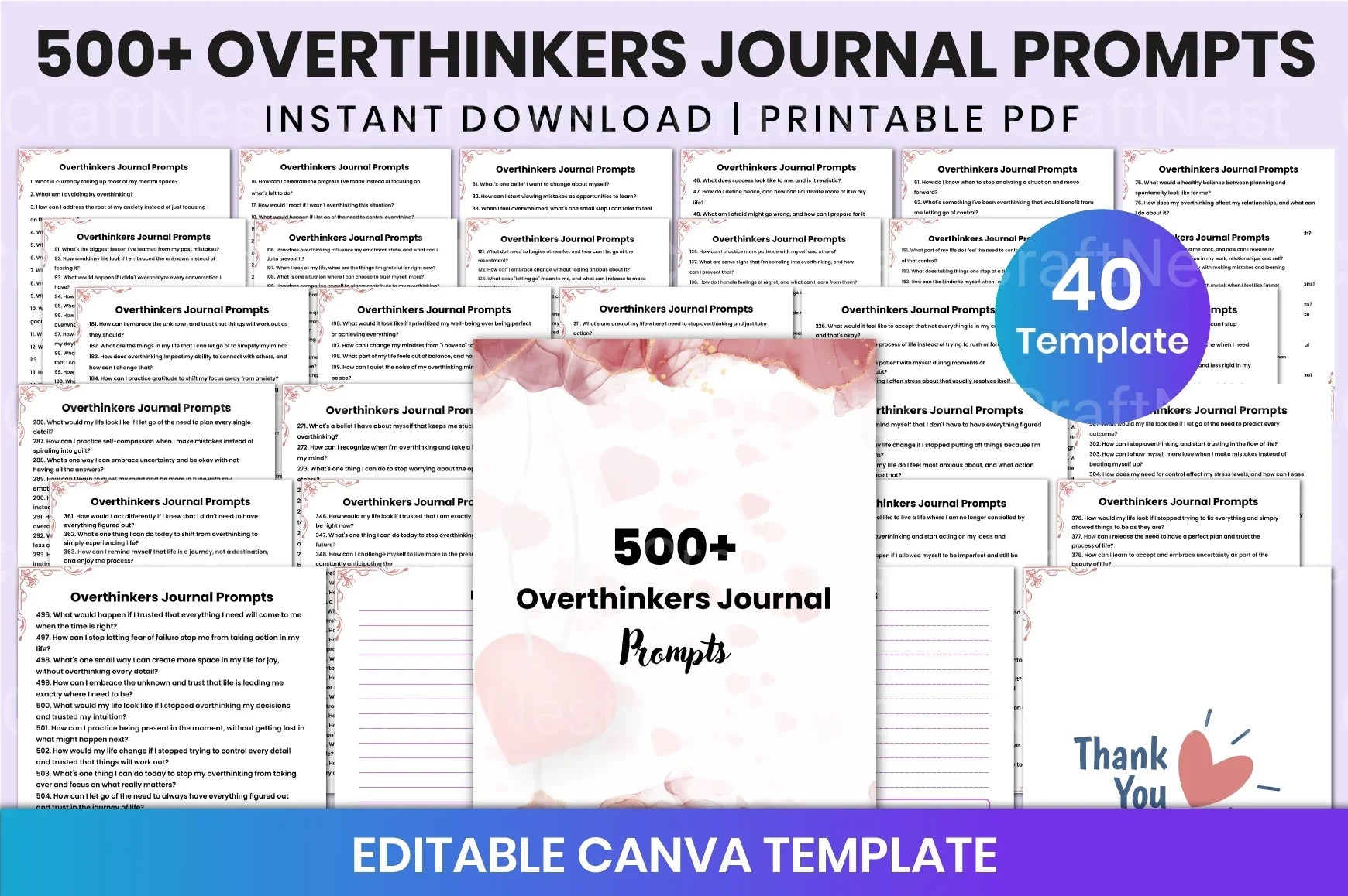 Overthinkers Prompts: Creative Inspiration Guide - CraftNest - Digital Crafting and Art