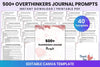 Overthinkers Prompts: Creative Inspiration Guide