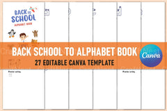 Back to School Alphabet Book - CraftNest - Digital Crafting and Art