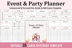 Event Party Planner - CraftNest - Digital Crafting and Art