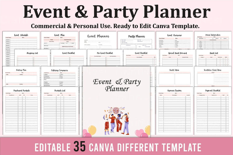Event Party Planner - CraftNest - Digital Crafting and Art