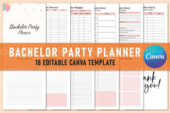 Bachelor Party Planner - CraftNest - Digital Crafting and Art