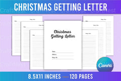 Christmas Greeting Letter - CraftNest - Digital Crafting and Art