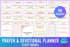 Prayer Devotional Planner for Spiritual Growth