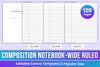 College Ruled Composition Notebook