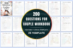 Essential Questions for Couples Workbook - CraftNest - Digital Crafting and Art