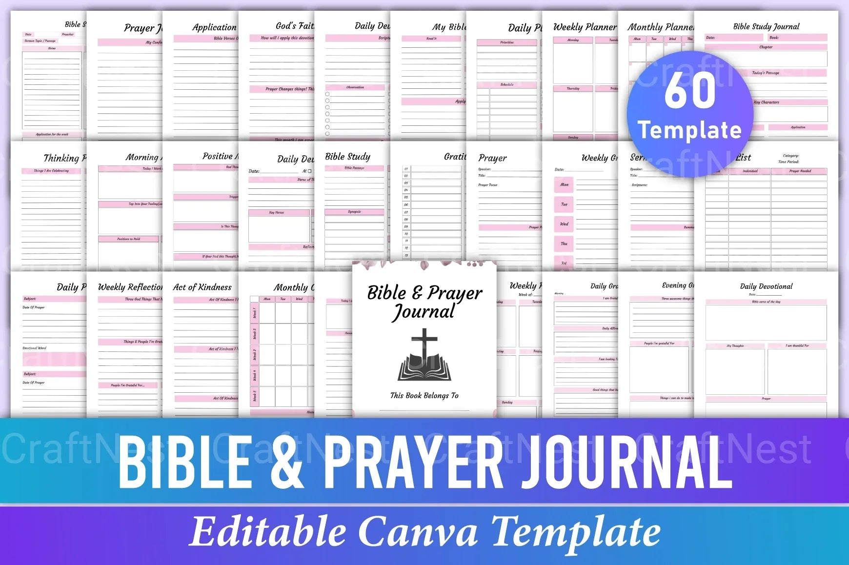 Bible Prayer Collection - CraftNest - Digital Crafting and Art