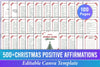500 Christmas Positive Affirmations
