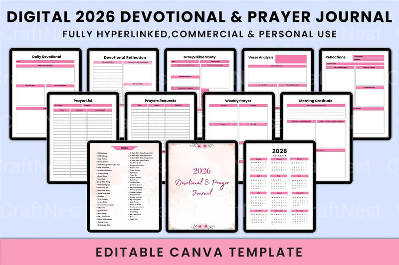 Devotional Prayer Guide - CraftNest - Digital Crafting and Art
