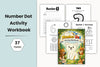 Number Dot Activity Workbook for Kids