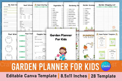 Garden Planner for Kids - CraftNest - Digital Crafting and Art