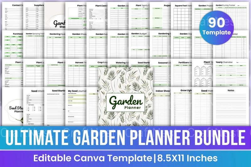 Ultimate Garden Planner - CraftNest - Digital Crafting and Art