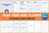 Work From Home Planner