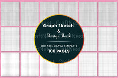 Graph Sketch Book for Artists and Designers - CraftNest - Digital Crafting and Art