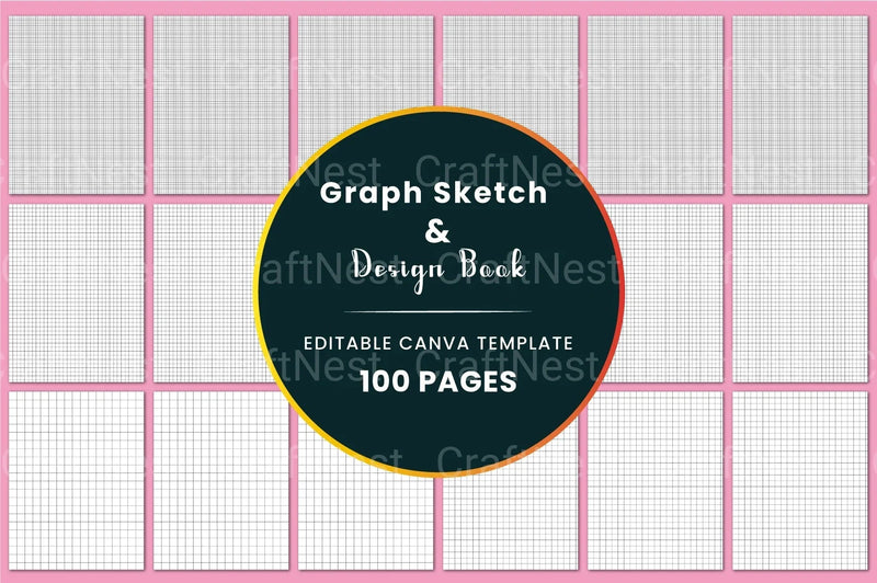 Graph Sketch Book for Artists and Designers - CraftNest - Digital Crafting and Art
