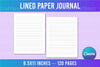 Lined 5x11 Notebook
