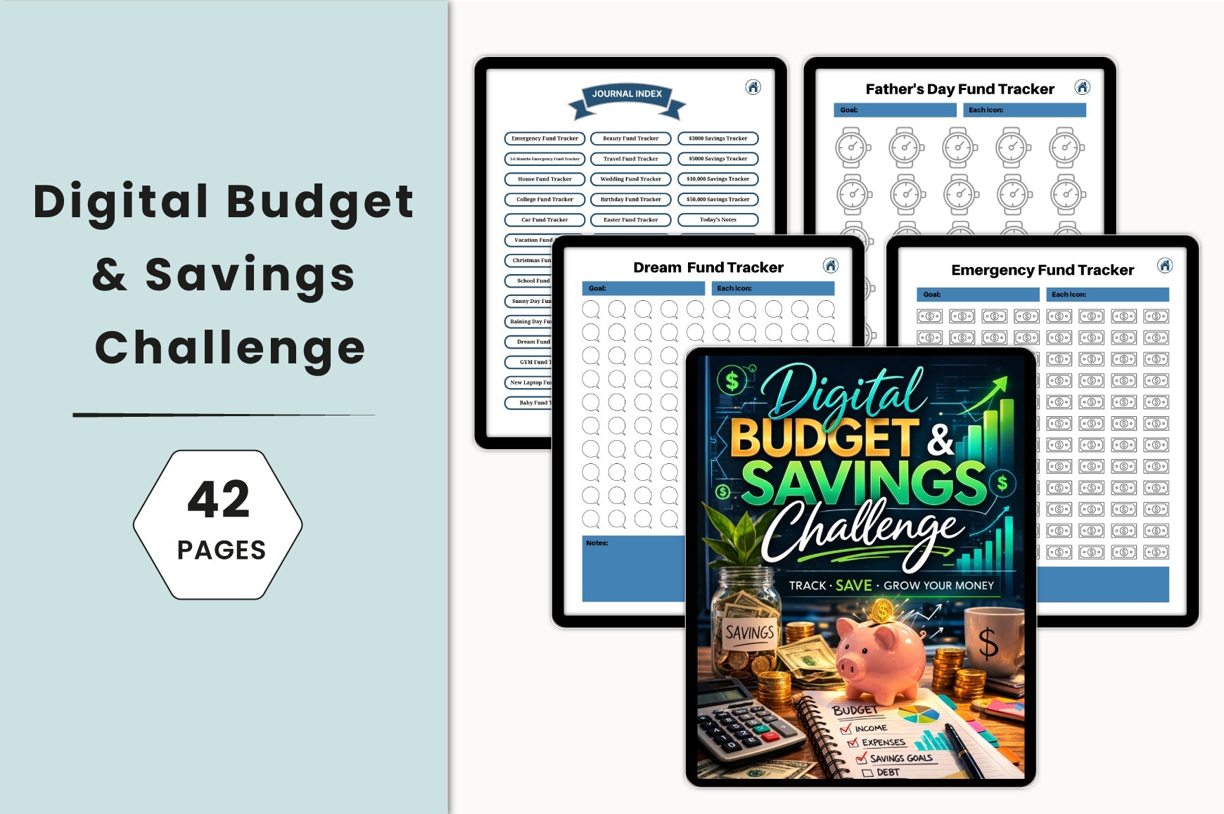 Budget Savings Challenge Planner
