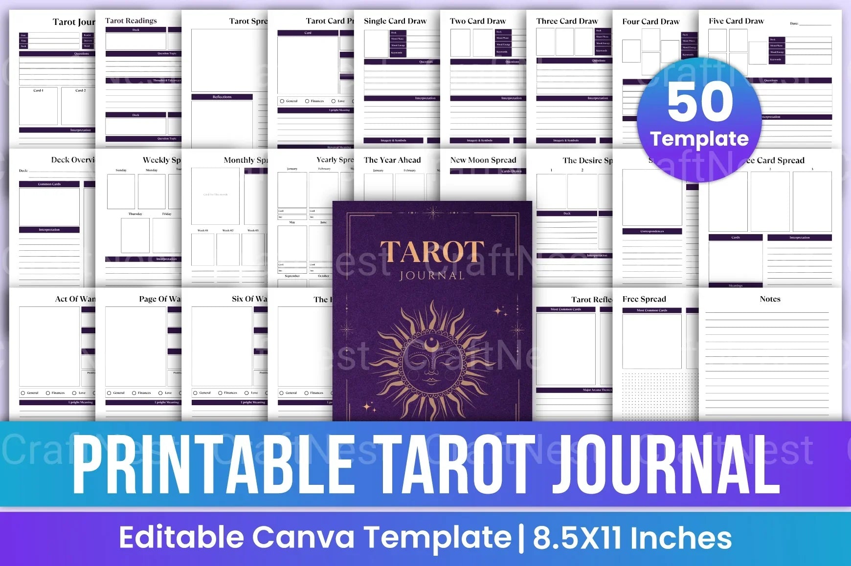 Tarot Card Reading Guide - CraftNest - Digital Crafting and Art