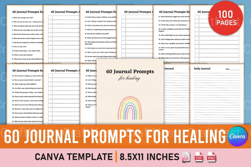 Prompts for Healing and Wellness - CraftNest - Digital Crafting and Art