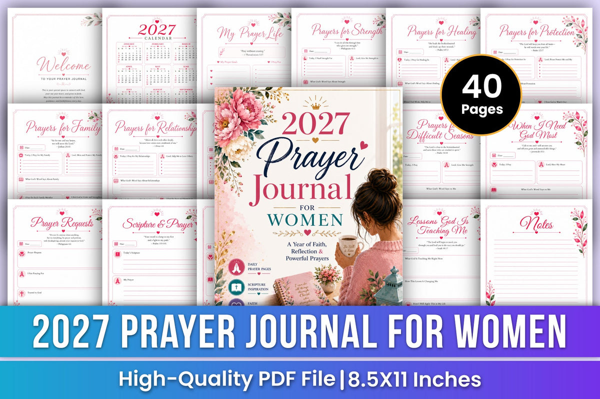 Prayer For Women Journal 2027