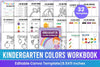Kindergarten Colors Workbook for Kids