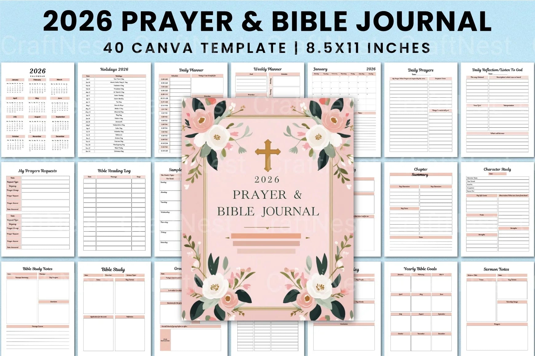 Prayer Bible: Enhance Your Spiritual Journey - CraftNest - Digital Crafting and Art