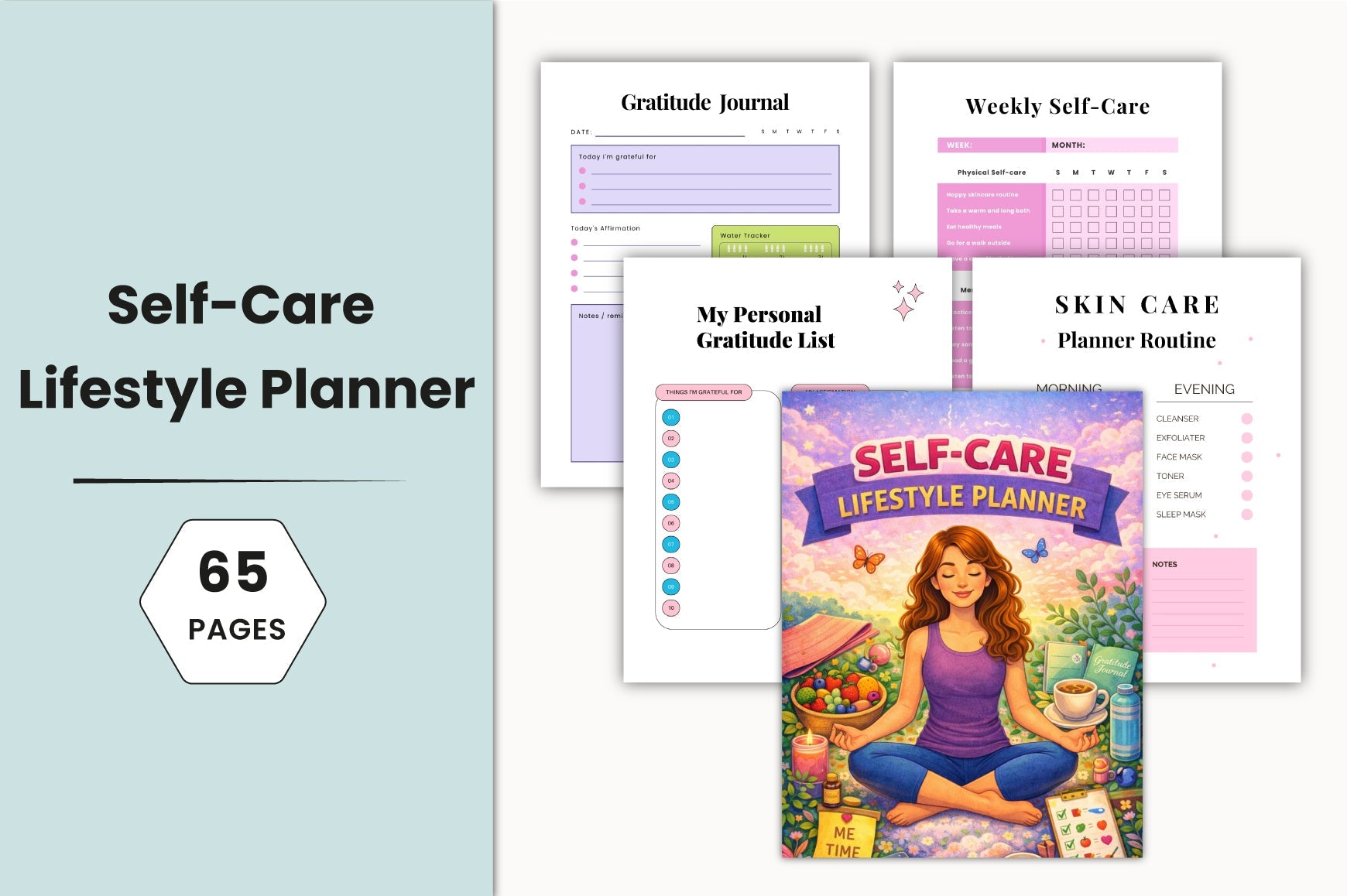 Self Care Lifestyle Planner