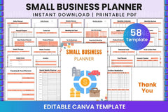 Small Business Planner Guide - CraftNest - Digital Crafting and Art