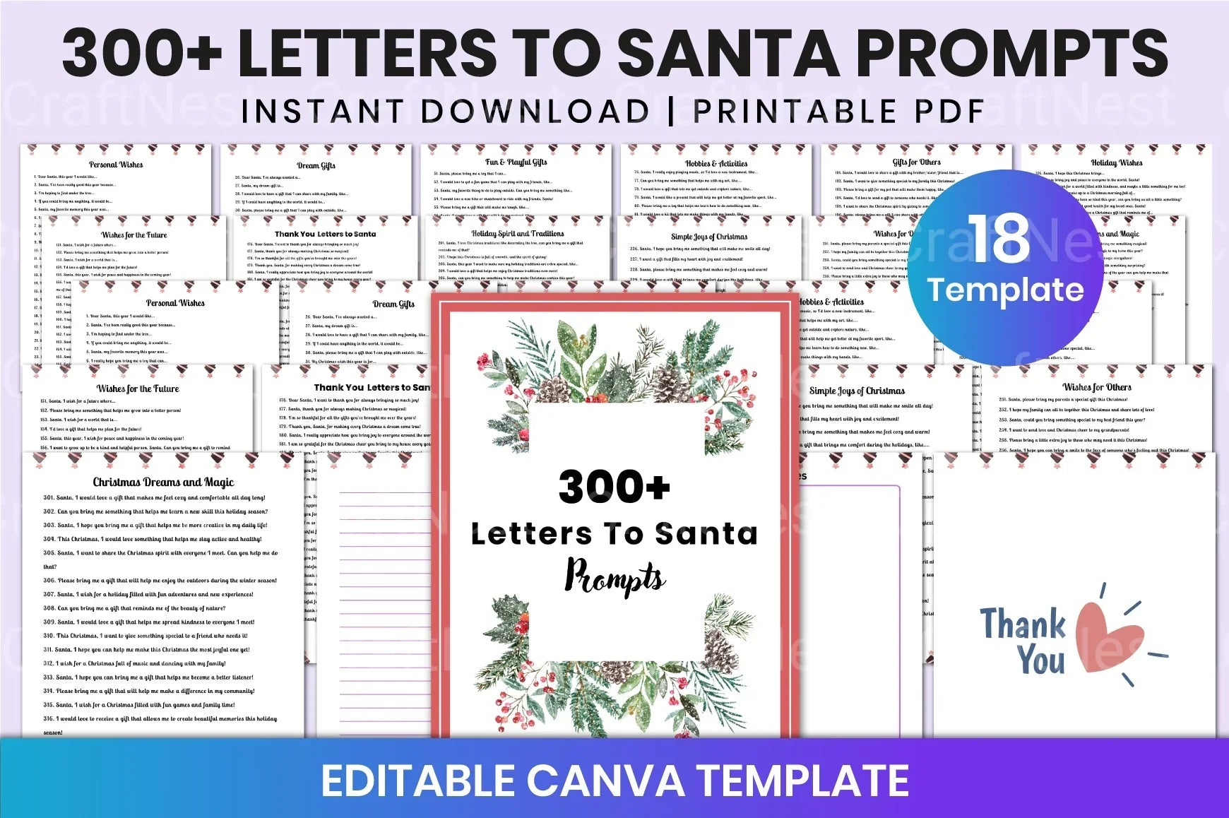 300 Creative Letters to Santa Prompts - CraftNest - Digital Crafting and Art