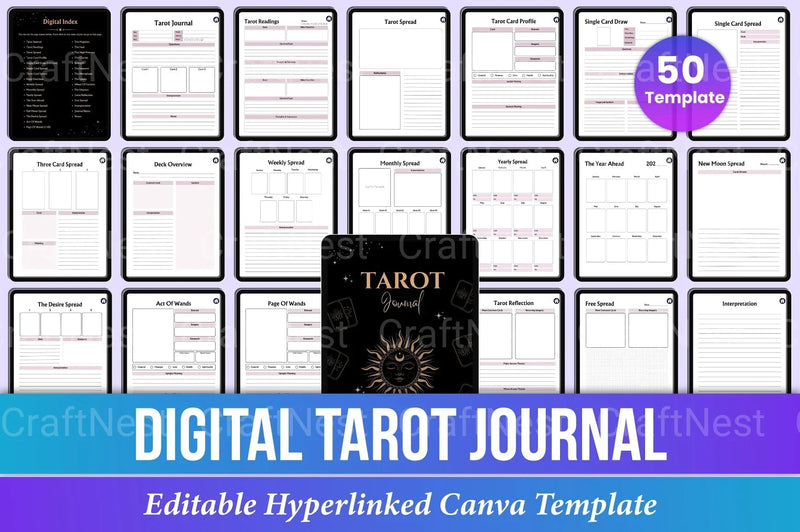 Tarot Card Design for Spiritual Guidance - CraftNest - Digital Crafting and Art
