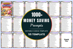 Money Saving Prompts Clipart Bundle - CraftNest - Digital Crafting and Art