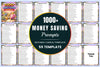 Money Saving Prompts Clipart Bundle