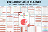 Adult ADHD Planner for Effective Organization