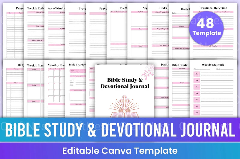 Bible Study Devotional Guide - CraftNest - Digital Crafting and Art