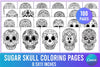 Sugar Skull Coloring Page