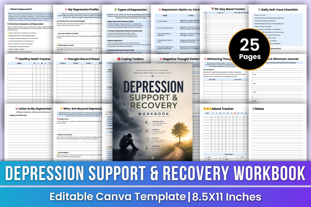 Depression Support and Recovery Workbook