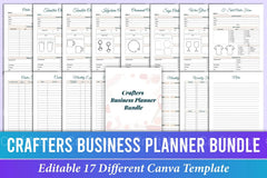 Crafter's Business Planner for Success - CraftNest - Digital Crafting and Art