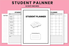 Student Planner  Bundle - CraftNest - Digital Crafting and Art