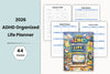 ADHD Organized Life Planner