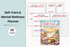 Self Care Mental Wellness Planner