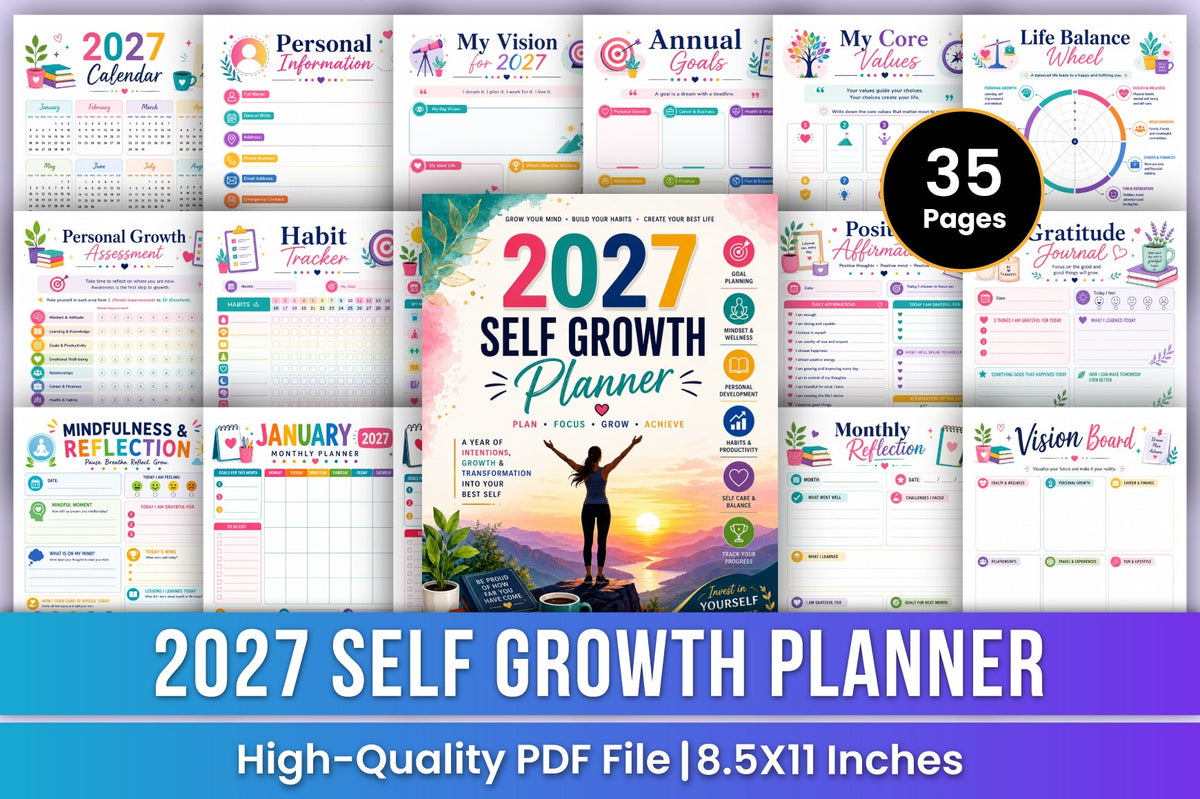 Self Growth Planner 2027