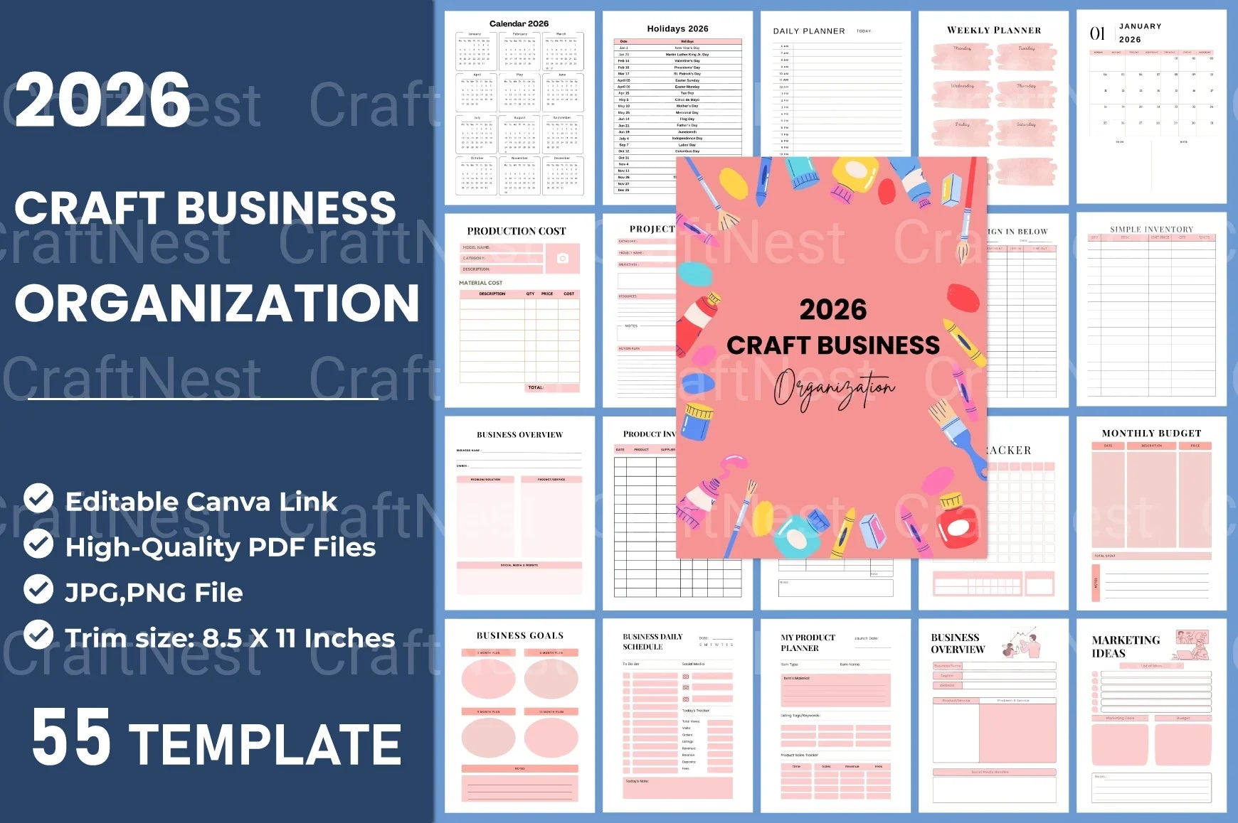 Craft Business Organization Tips - CraftNest - Digital Crafting and Art