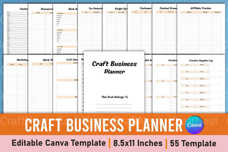 Craft Business Planner: Start Your Business Plan Today - CraftNest - Digital Crafting and Art