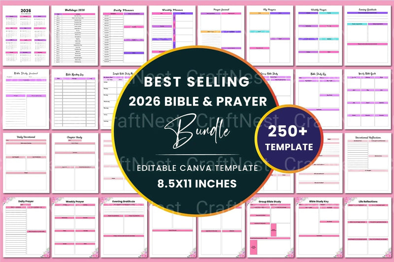 Best Selling Bible Prayer Guide - CraftNest - Digital Crafting and Art