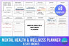 Mental Health Wellness Planner