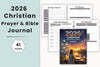 Christian Prayer Bible Journal