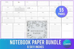 Stylish Notebook for Creative Ideas - CraftNest - Digital Crafting and Art