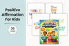 Positive Affirmations Planner for Kids